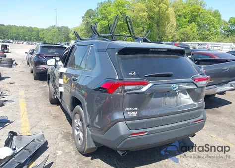 2024 Toyota Rav4 Hybrid Le из США, поврежденный, VIN 4T3LWRFV4RU158398